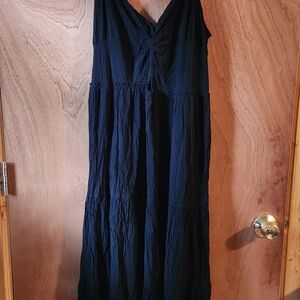 LOFT Black Sleeveless Dress